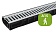 Лоток Ecoteck STANDART 100.65h69 c решеткой стальной, кл. А15 Лоток Ecoteck STANDART 100.65h69 c решеткой стальной, кл. А15
